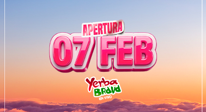 Portada Apertura 2026 - Yerba Brava en vivo!